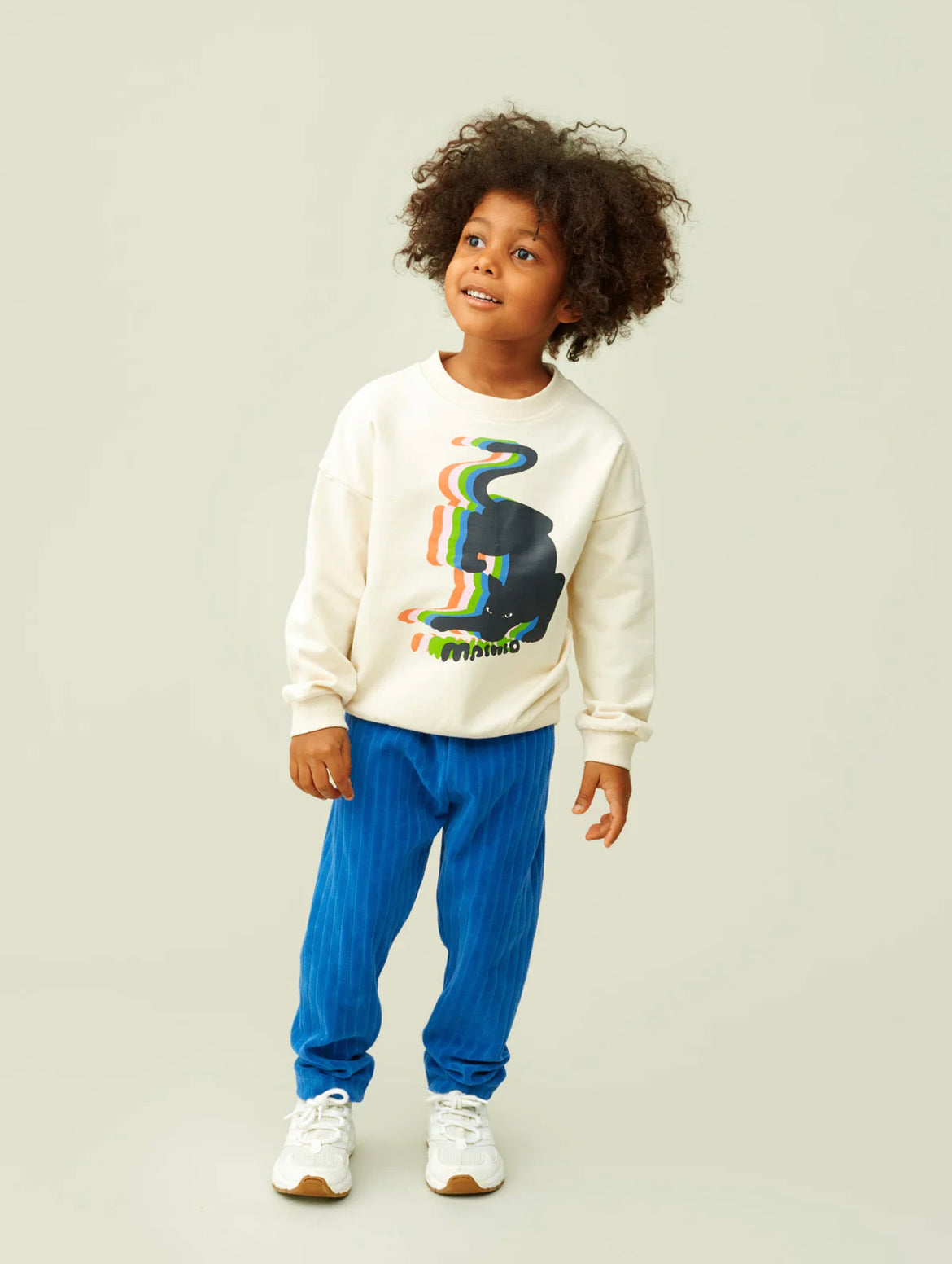 Mainio Velour Pants in Dazzling Blue