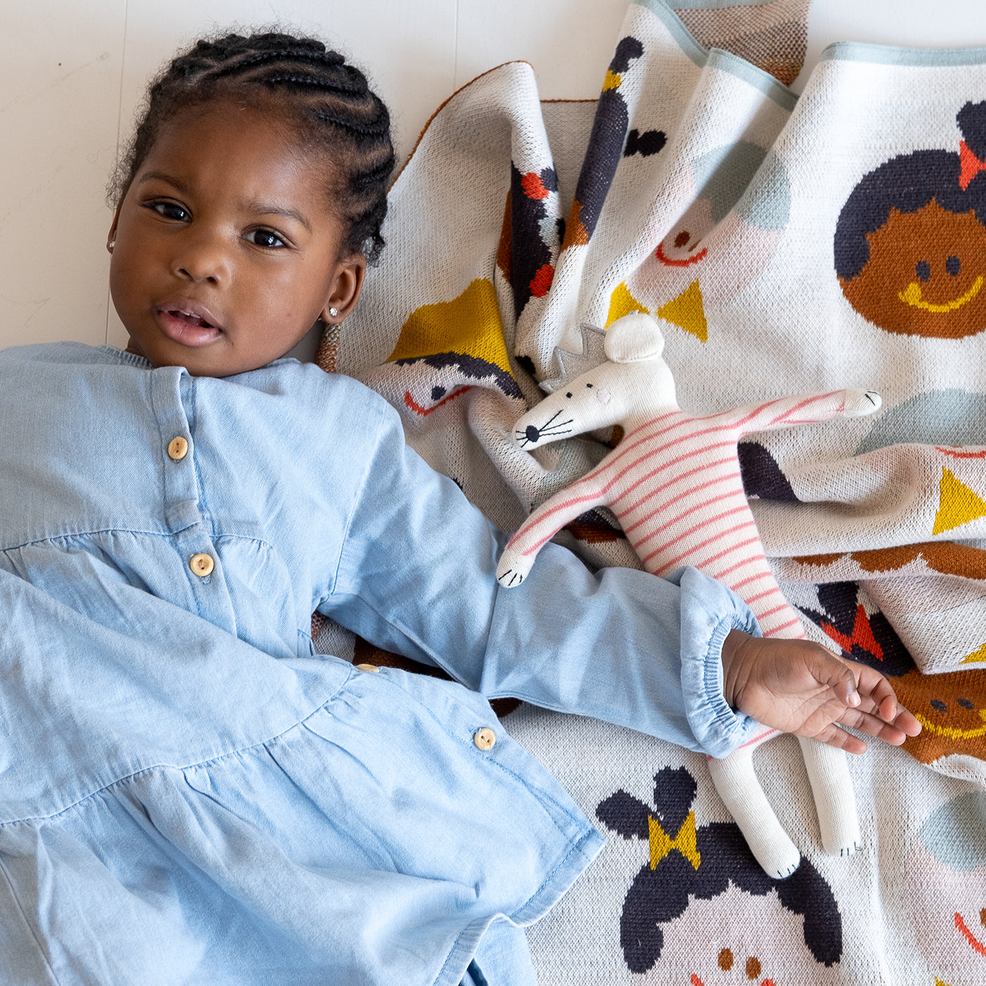 Sophie Home Kids x Gaia Stella Baby Blanket