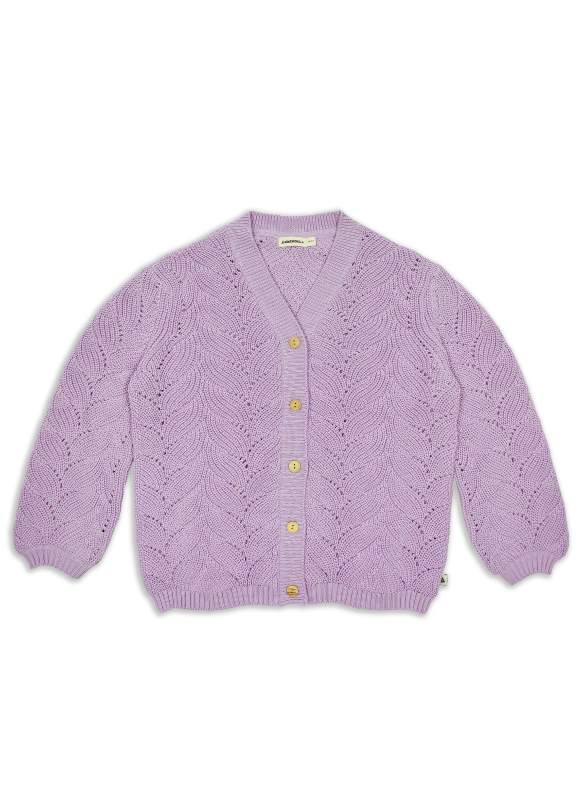 Ammehoela Kids Lilac Ginny Cardigan