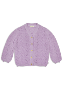 Ammehoela Kids Lilac Ginny Cardigan