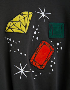 Mini Rodini Jewels Application Sweatshirt