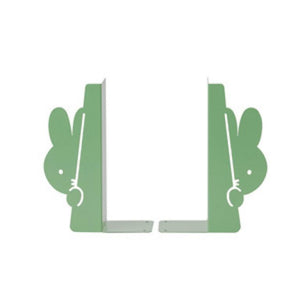 Miffy Peekaboo Metal Bookends in Eucalyptus Green