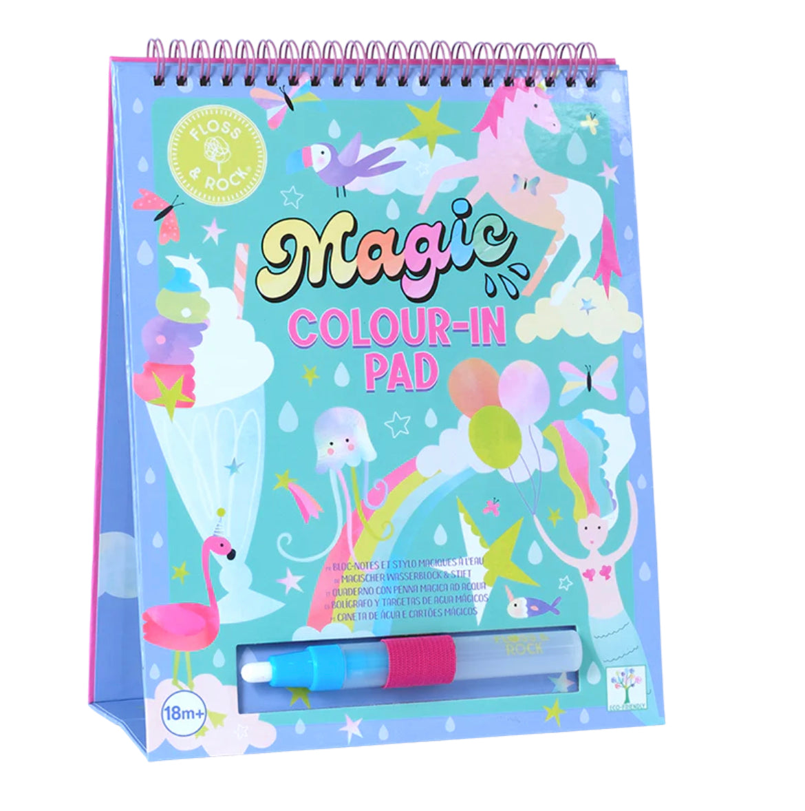 Floss & Rock Magic Colour Changing Fantasy Easel & Pen