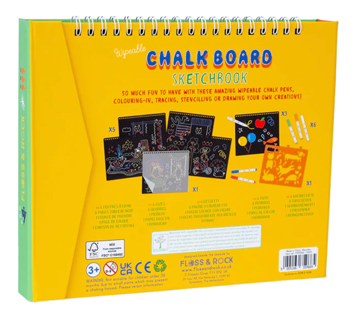 Floss & Rock Chalkboard Sketchbook - Pets