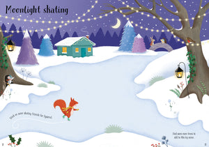 Sparkly Christmas Trees Sticker Book (Usbourne)