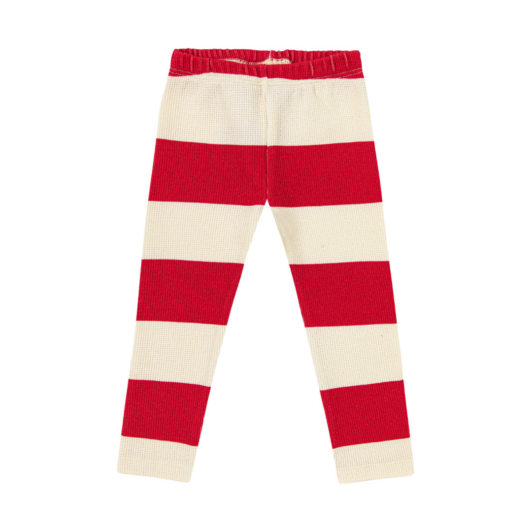 Dear Sophie Red Stripes Leggings