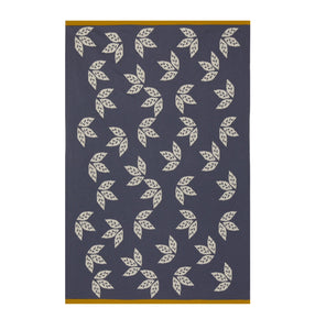 Sophie Home Kids Blue Leaf Reversible Blanket