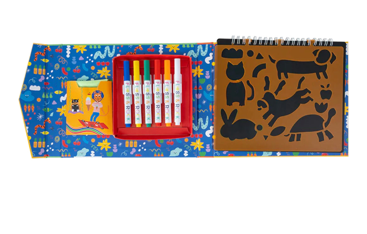 Floss & Rock Chalkboard Sketchbook - Pets