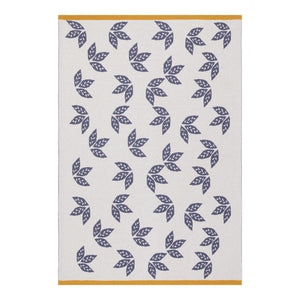 Sophie Home Kids Blue Leaf Reversible Blanket