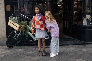 Ammehoela Kids Lilac Ginny Cardigan