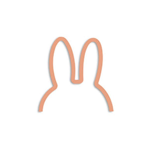Miffy Metal Wall Art In Powder Pink