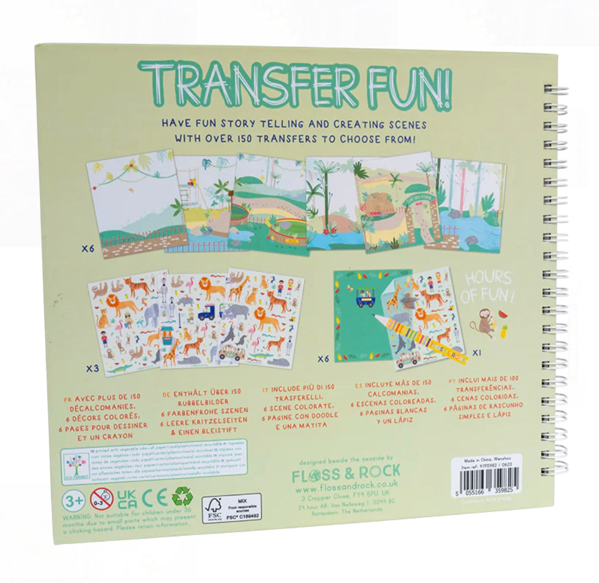 Floss & Rock Jungle Transfer Fun