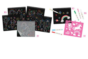 Floss & Rock Chalkboard Sketchbook - Rainbow Fairy