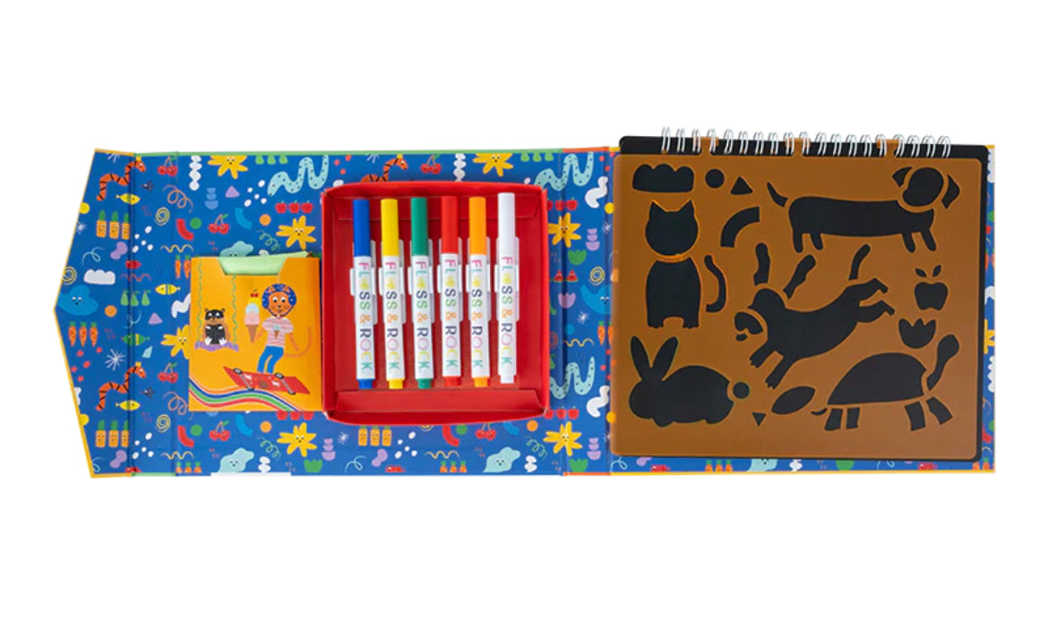 Floss & Rock Chalkboard Sketchbook - Pets