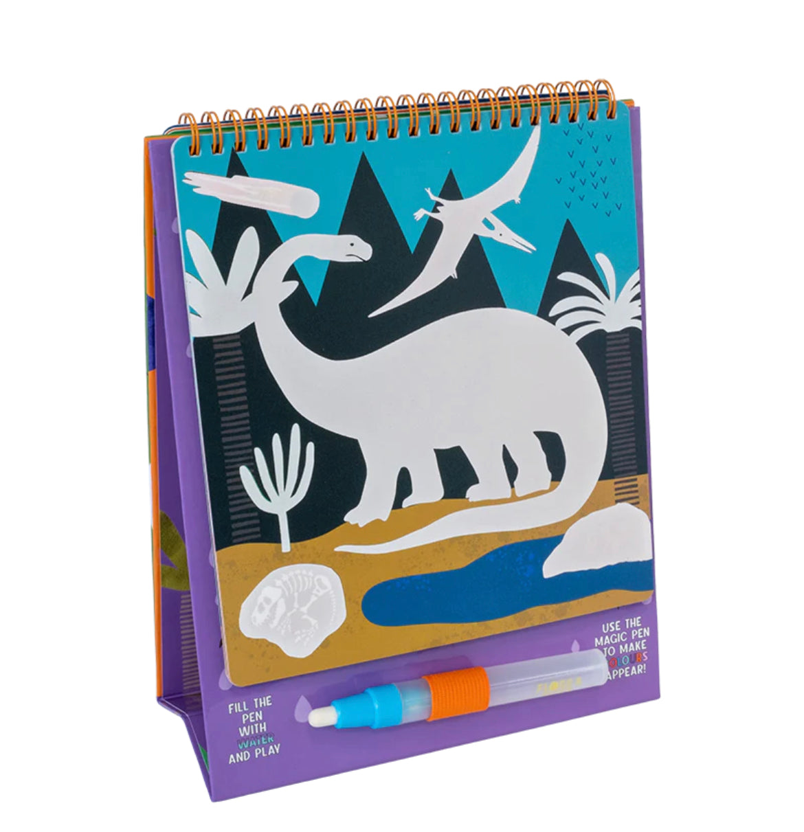 Floss & Rock Magic Colour Changing Dinosaur Easel & Pen