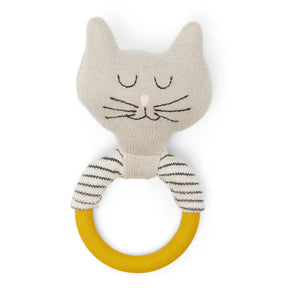 Sophie Home Kids Cat Teething Rattle