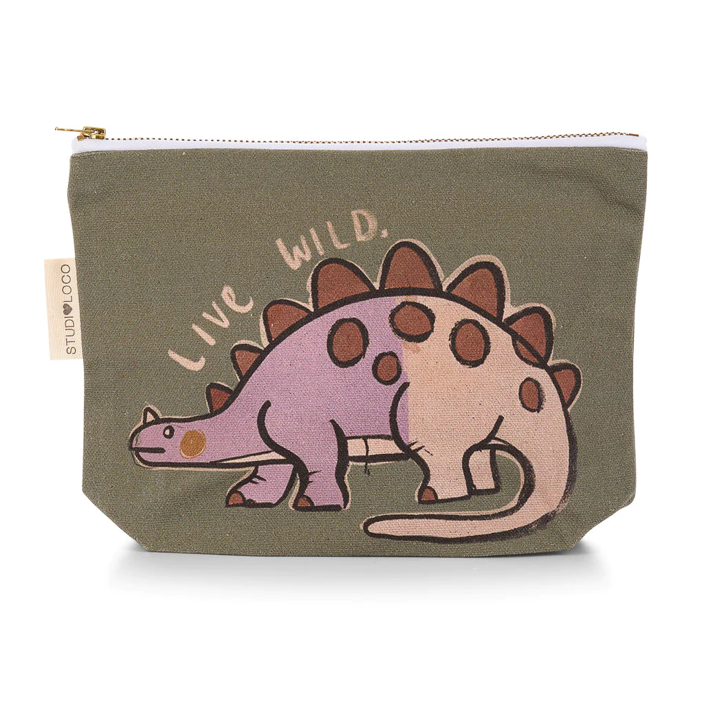 Studioloco Dinosaur Pouch Bag