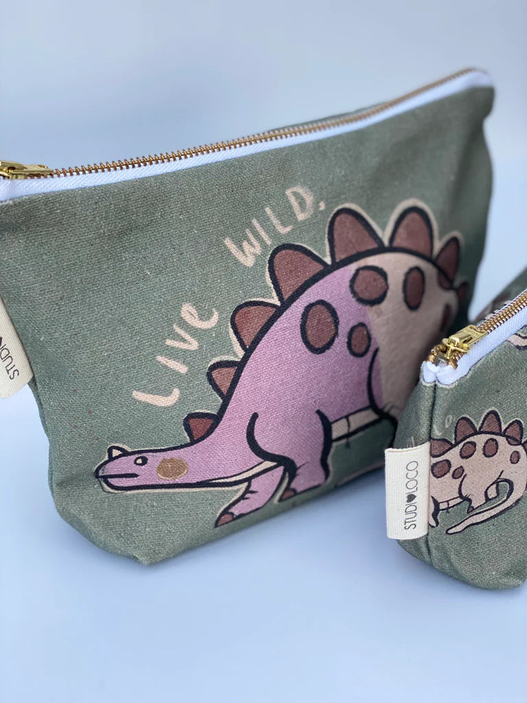 Studioloco Dinosaur Pouch Bag