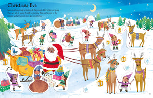 First Sticker Book Christmas (Usbourne)