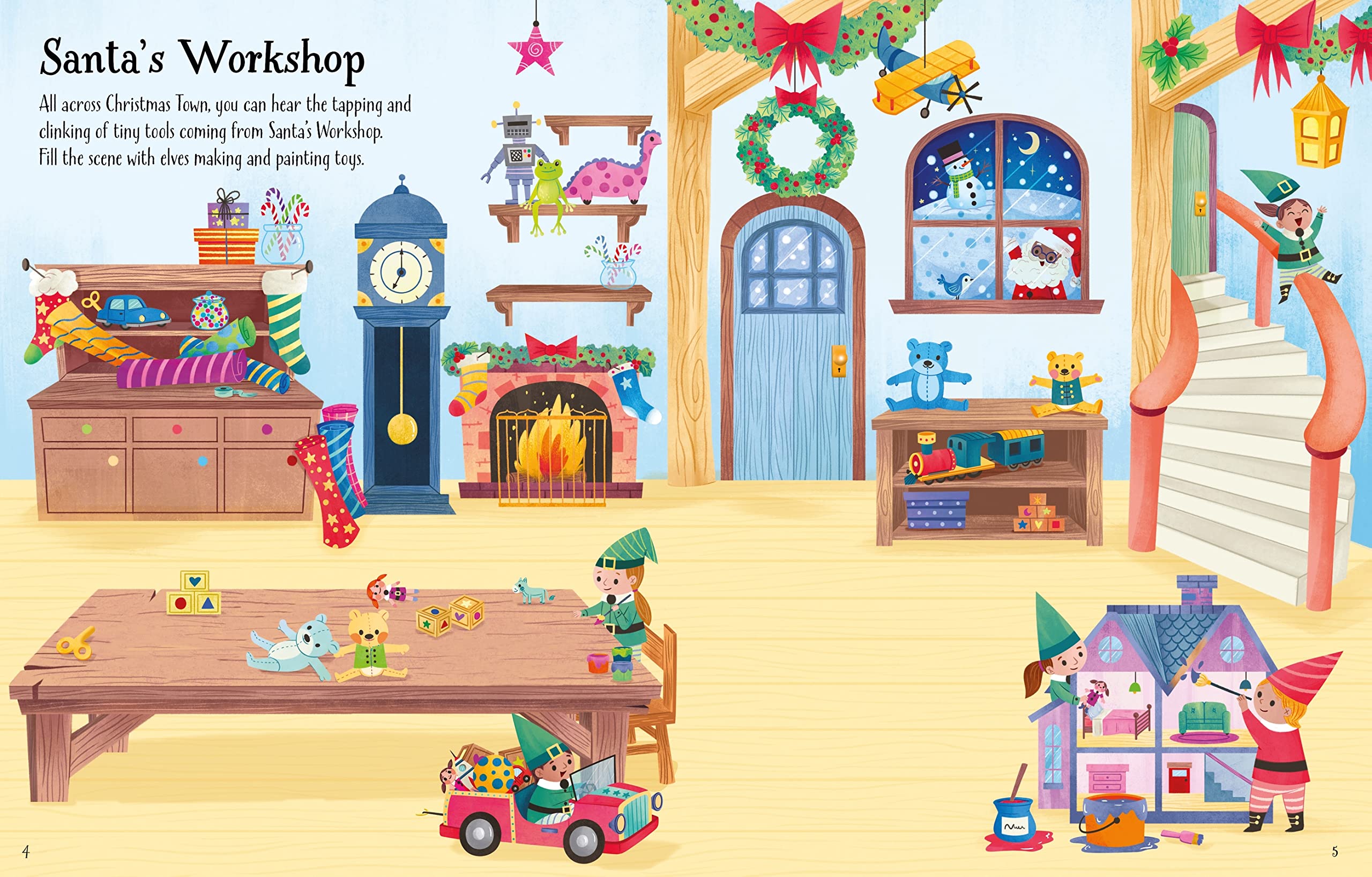 First Sticker Book Christmas (Usbourne)