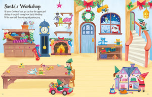 First Sticker Book Christmas (Usbourne)