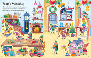 First Sticker Book Christmas (Usbourne)