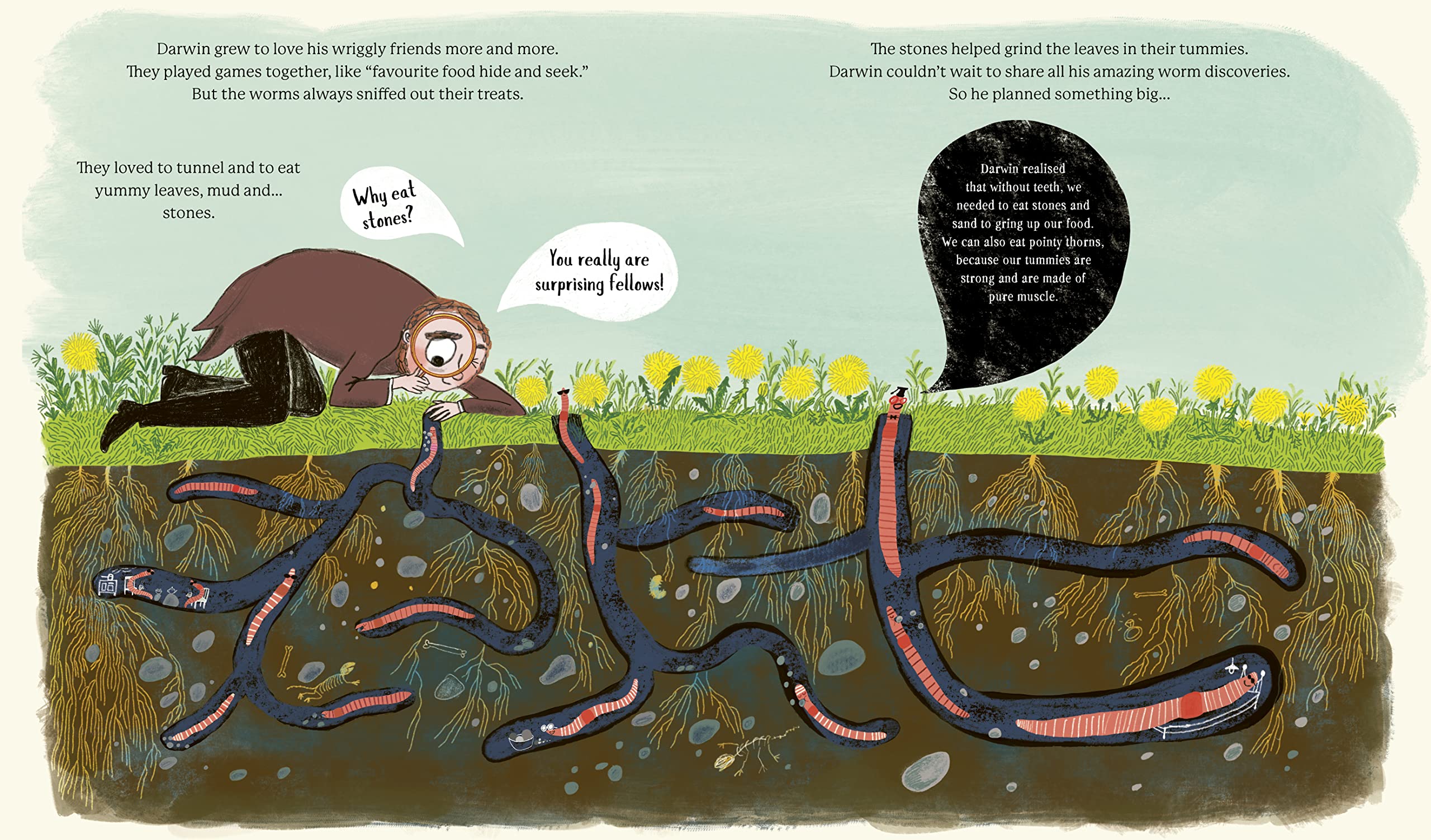 Darwin’s Super Pooping Worm Spectacular