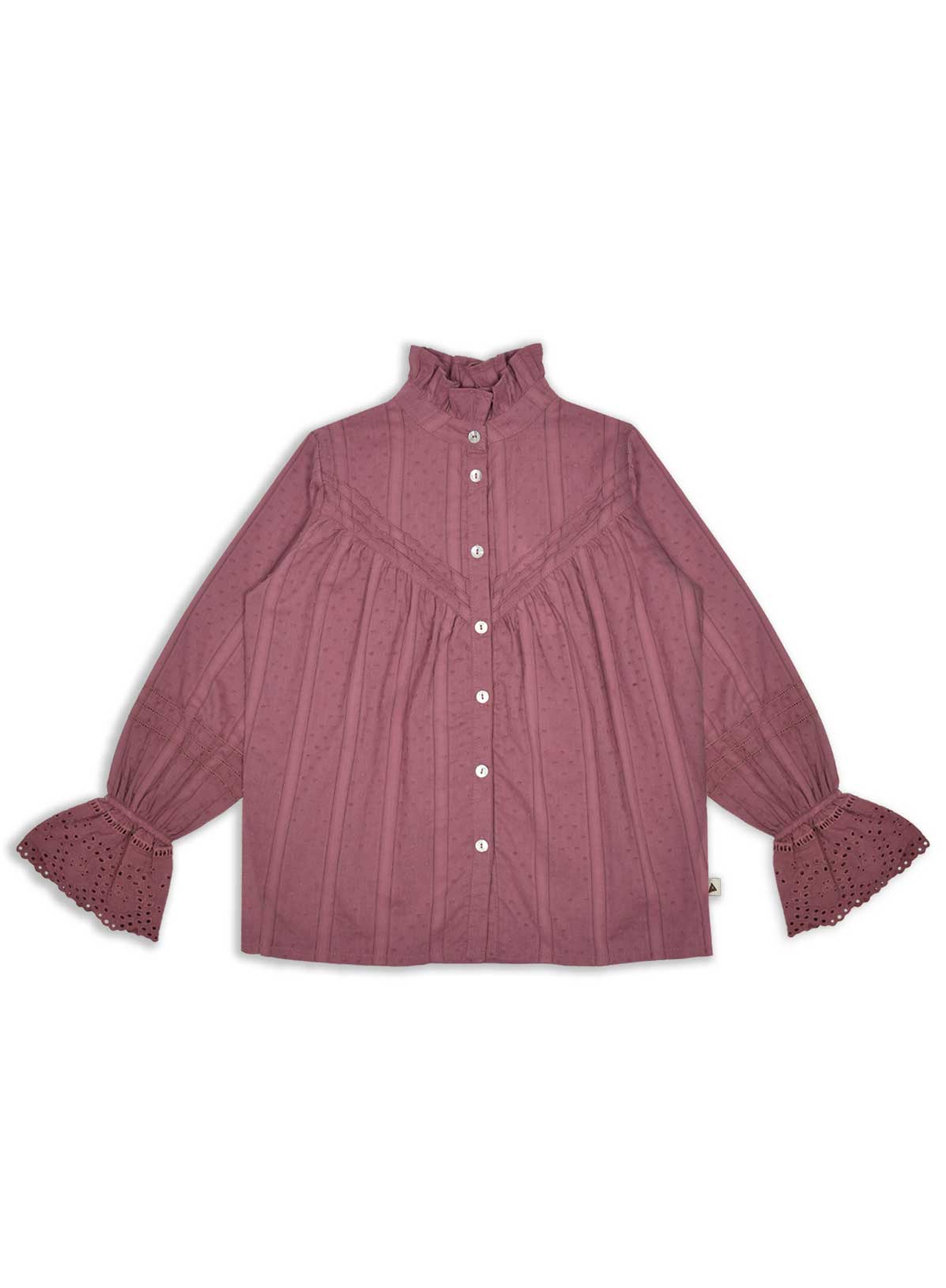 Ammehoela Kids Mia Blouse in Wistful Mauve