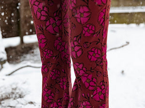 Ammehoela Kids Liv Peonies Flares