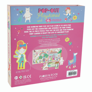 Floss & Rock Rainbow Fairy Pop Out Play Scene