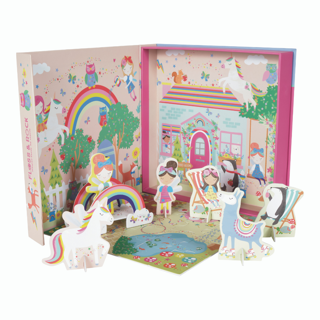 Floss & Rock Rainbow Fairy Pop Out Play Scene