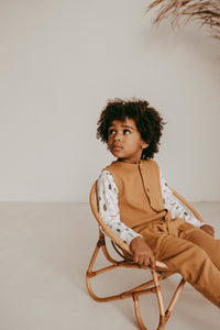 Turtledove London Acorn Rib Dungarees