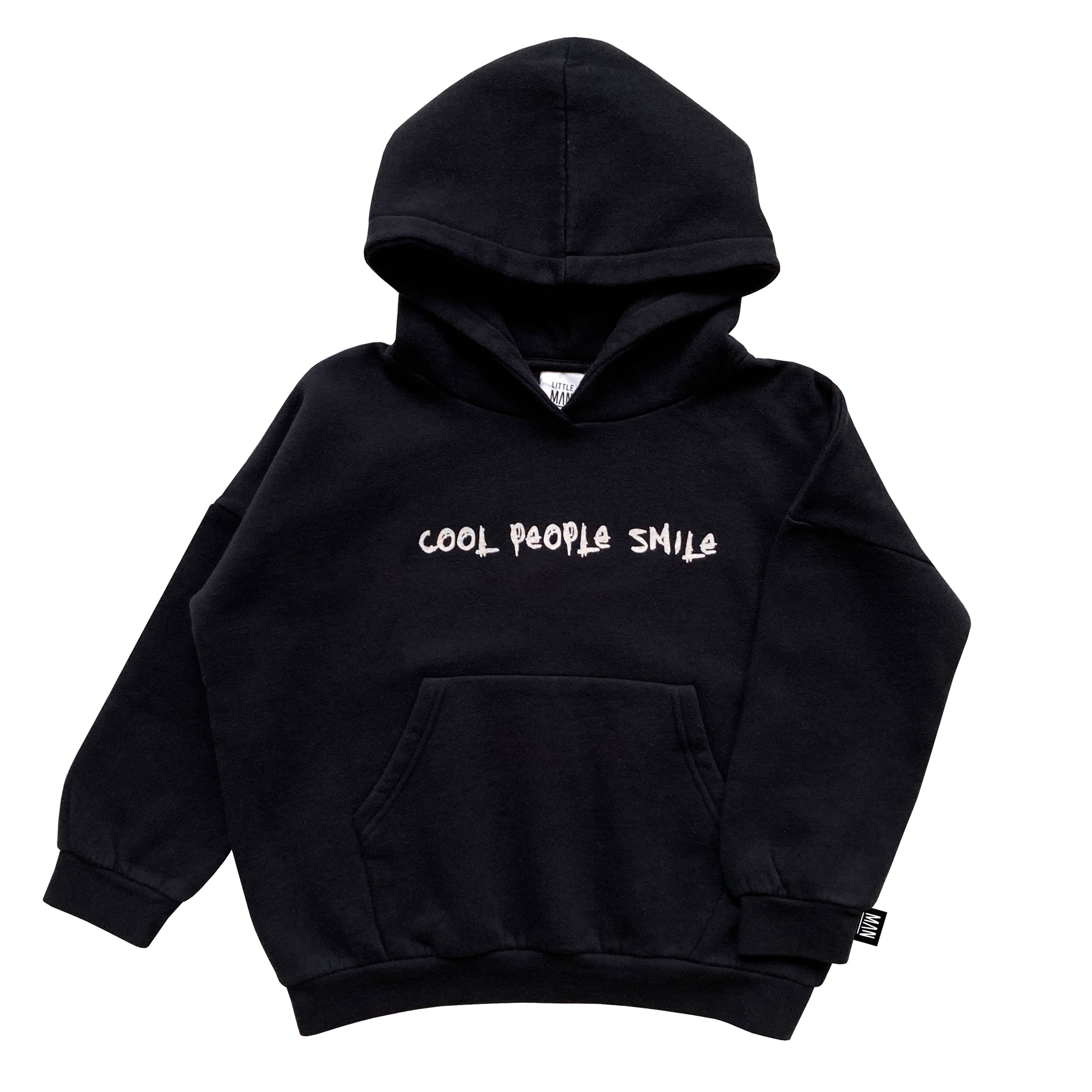 Little Man Happy - Cool People Smile Hoodie – Meg u0026 Milo