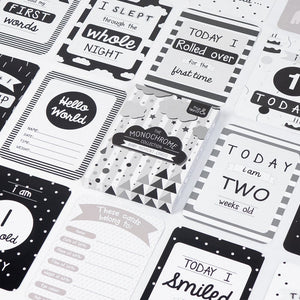 Baby Moment Cards - The Monochrome Collection