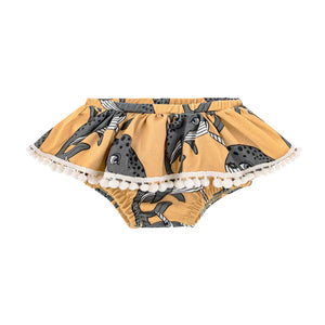 Dear Sophie Yellow Narwhal Bloomers