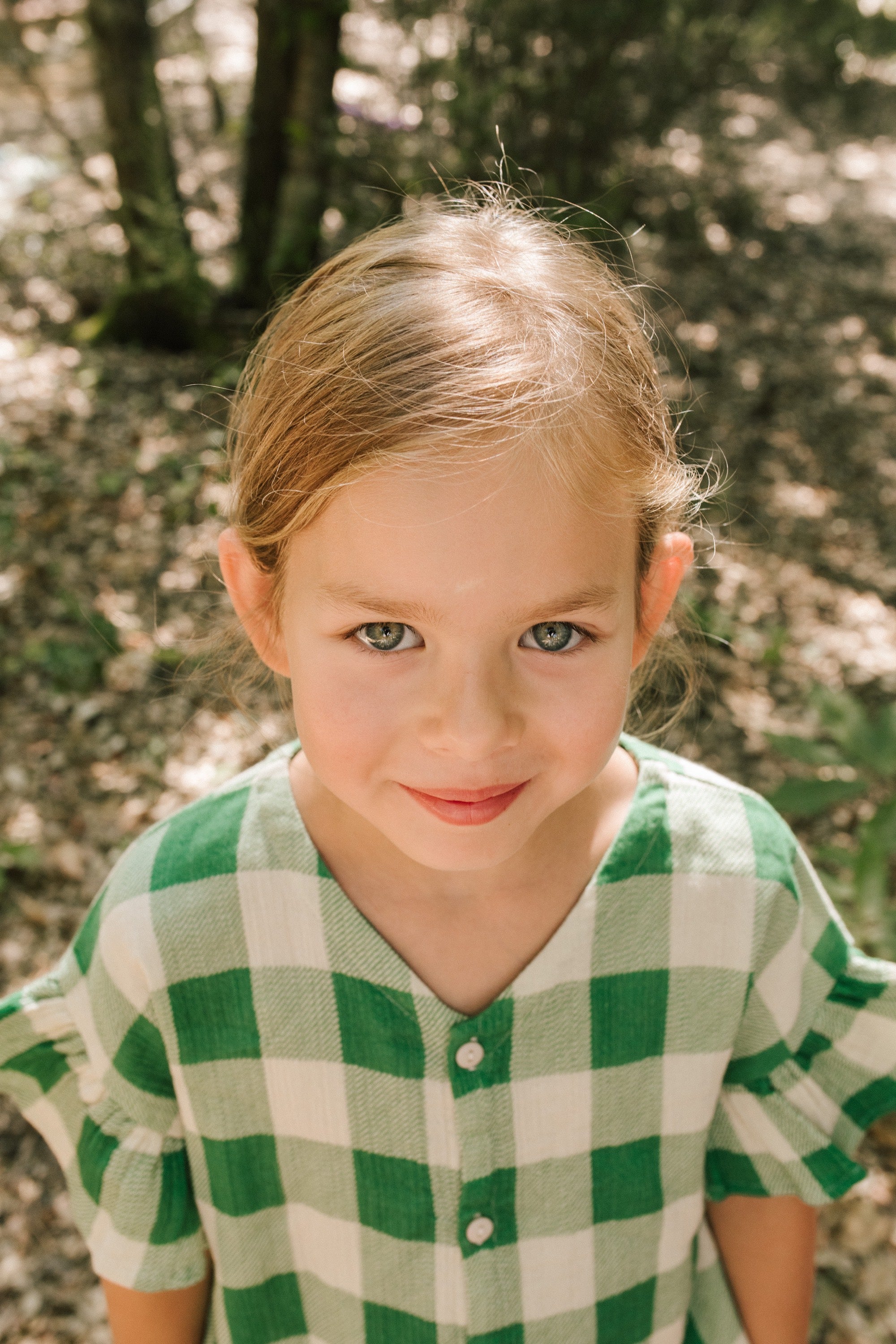 Tinycottons Big Check Frills Shirt