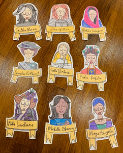 Phoebe Foxtrot Wonderful Women Sticker Set