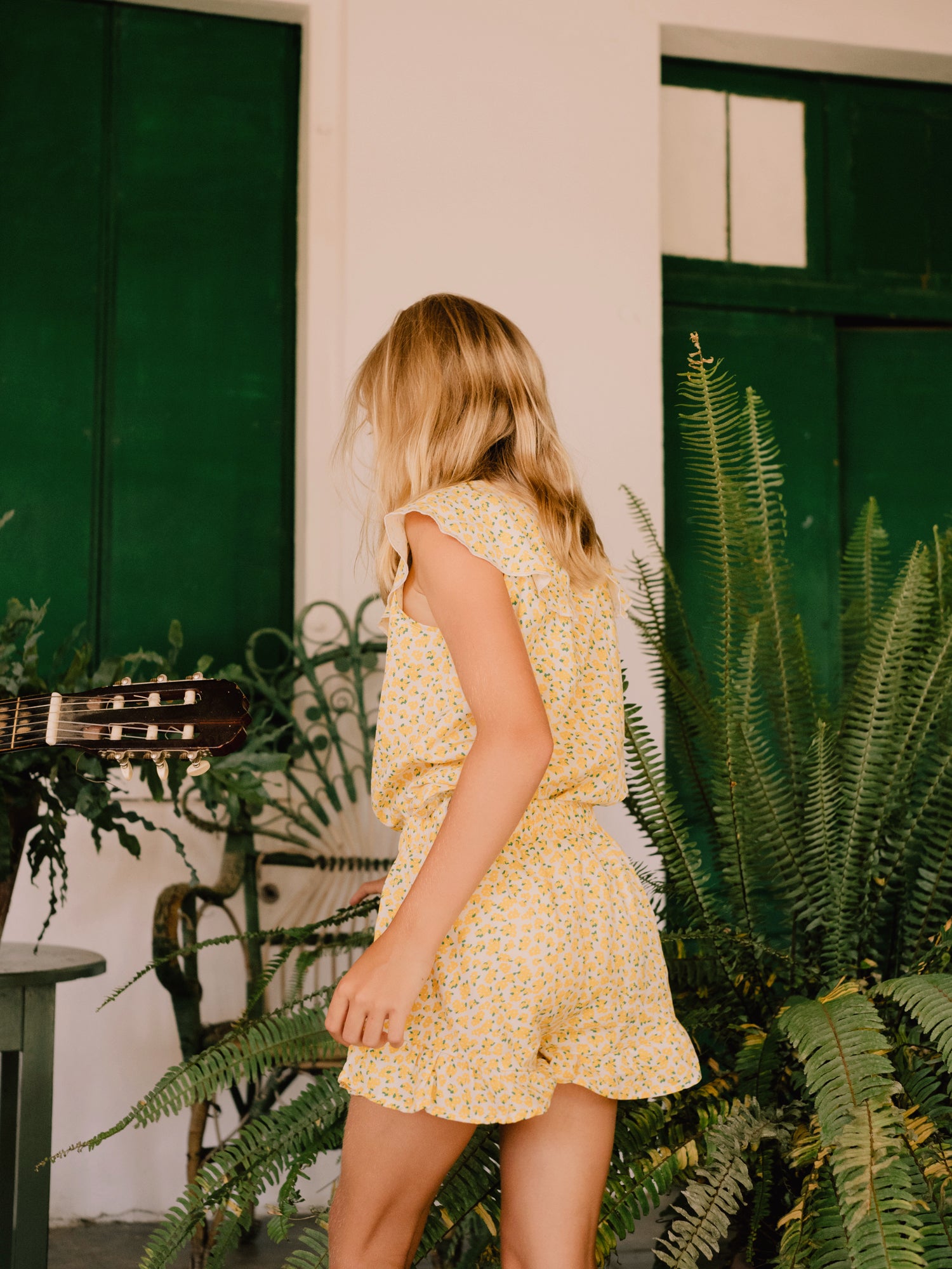Tinycottons - Yellow Floral Shorts