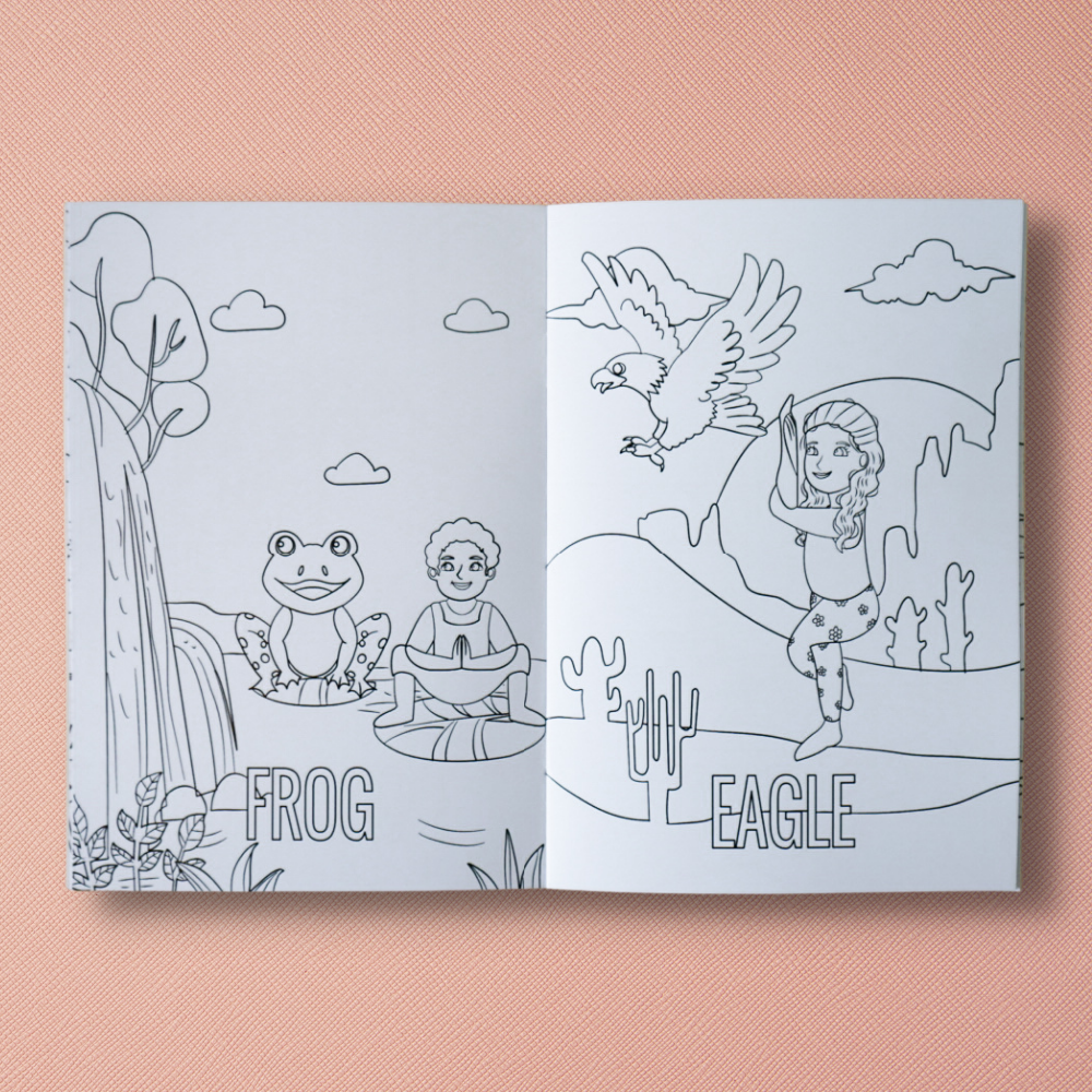 IMYOGI Colouring Book