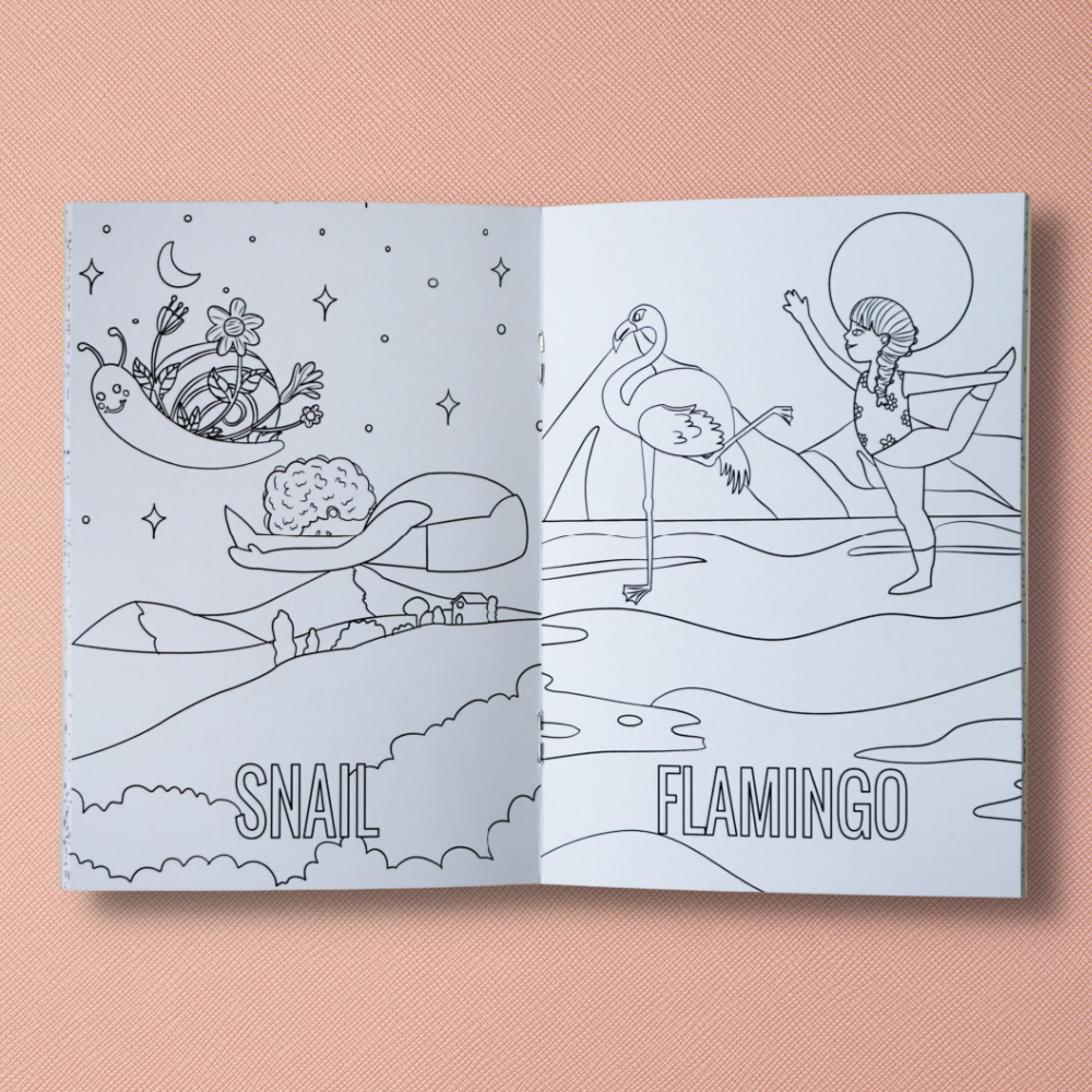 IMYOGI Colouring Book