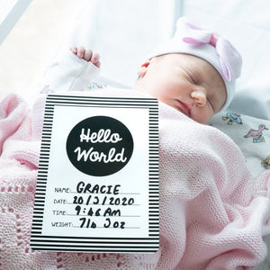 Baby Moment Cards - The Monochrome Collection