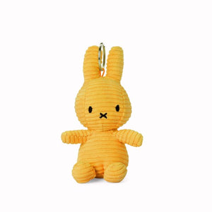 Miffy Corduroy Keyring in Yellow - 10cm