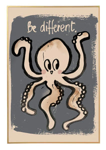 Studioloco Octo Wall Poster 50 x 70cm
