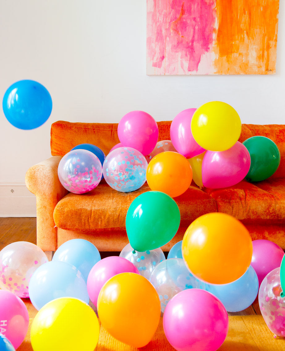 Rainbow ‘Happy Birthday’ Balloons