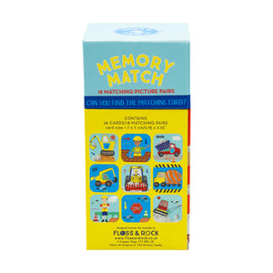 Floss & Rock Construction Memory Match Game