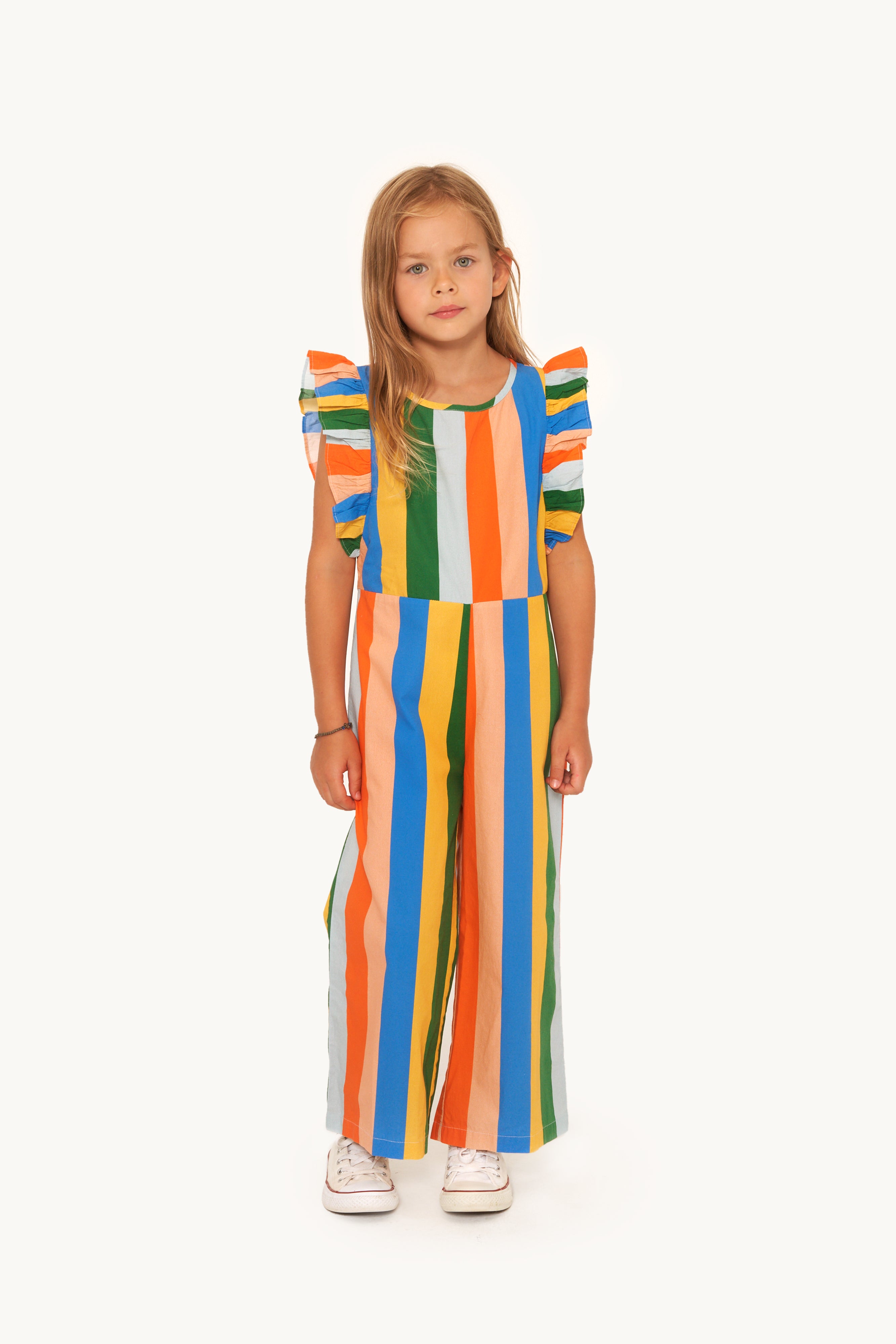 Tinycottons Multicolour Stripes Overalls