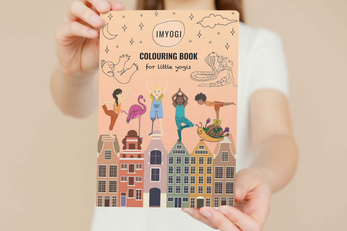 IMYOGI Colouring Book