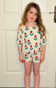 Tinycottons Peonies Shorts
