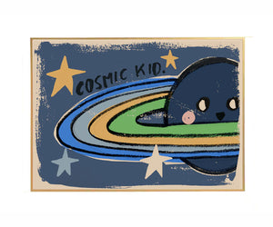 Studioloco Cosmic Kid Wall Poster 50 x 70cm
